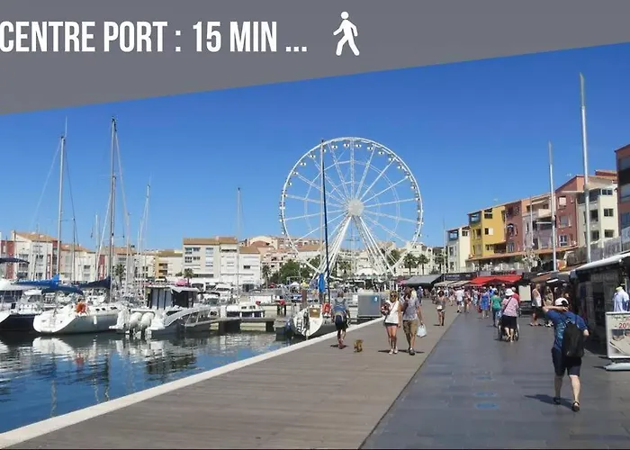 Lägenhet T3 Cap D'agde : Vue Imprenable Rdc *